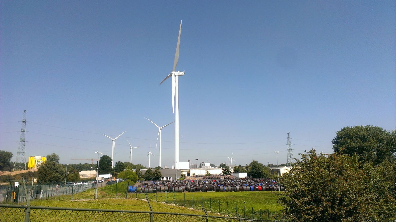 Wind turbine Nexans Buizingen