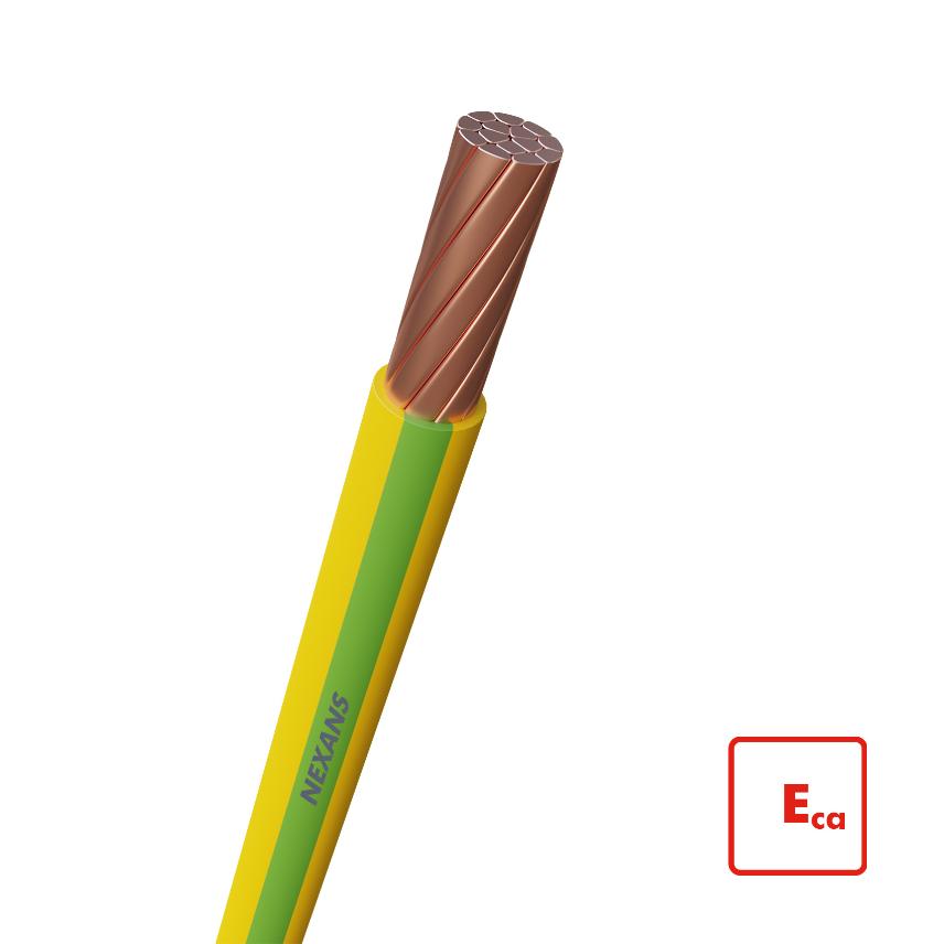 H07V-R Eca  70 GN/YE