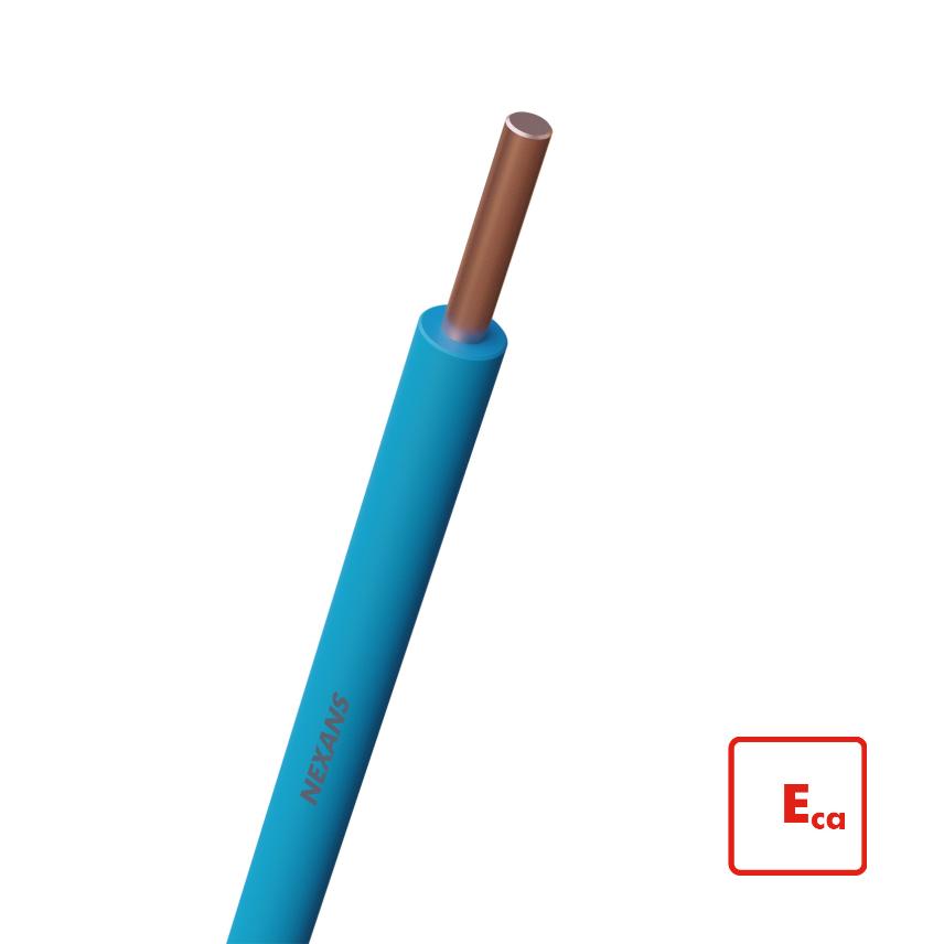 H07V-U Eca 4  BLUE D100 P16.5km