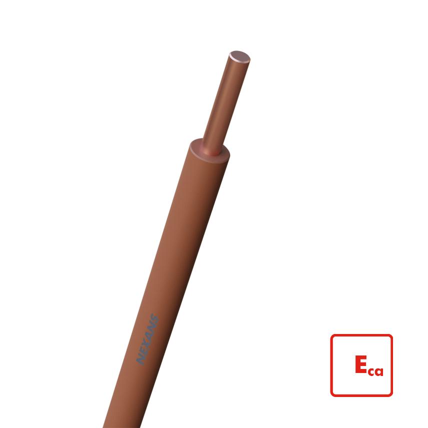 H07V-U Eca 4  BROWN D100 P16.5km
