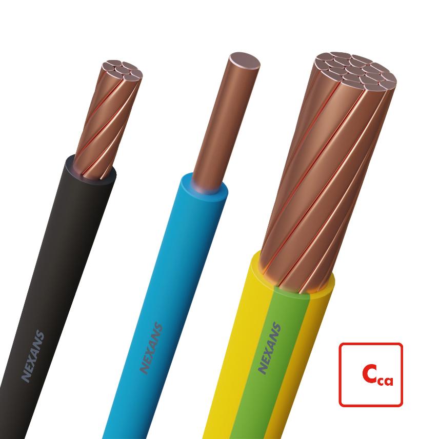 Nexans H07Z1-U Cca / H07Z1-R Cca type 2 450/750V